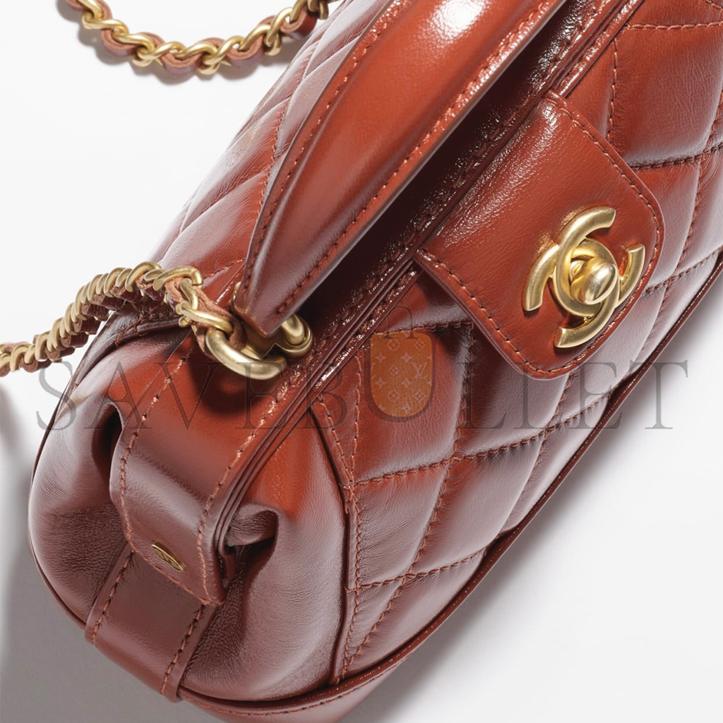 Ch*el master mini bag with handle as4958 (18*12*7cm)